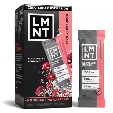 LMNT Electrolyte Drink Mix Raspberry 12 sticks